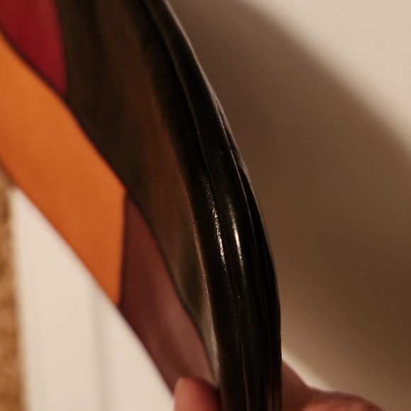 Wilson Leather Patchwork Leather Lage Wristlet/clutch Bag - Picture 8 of 9